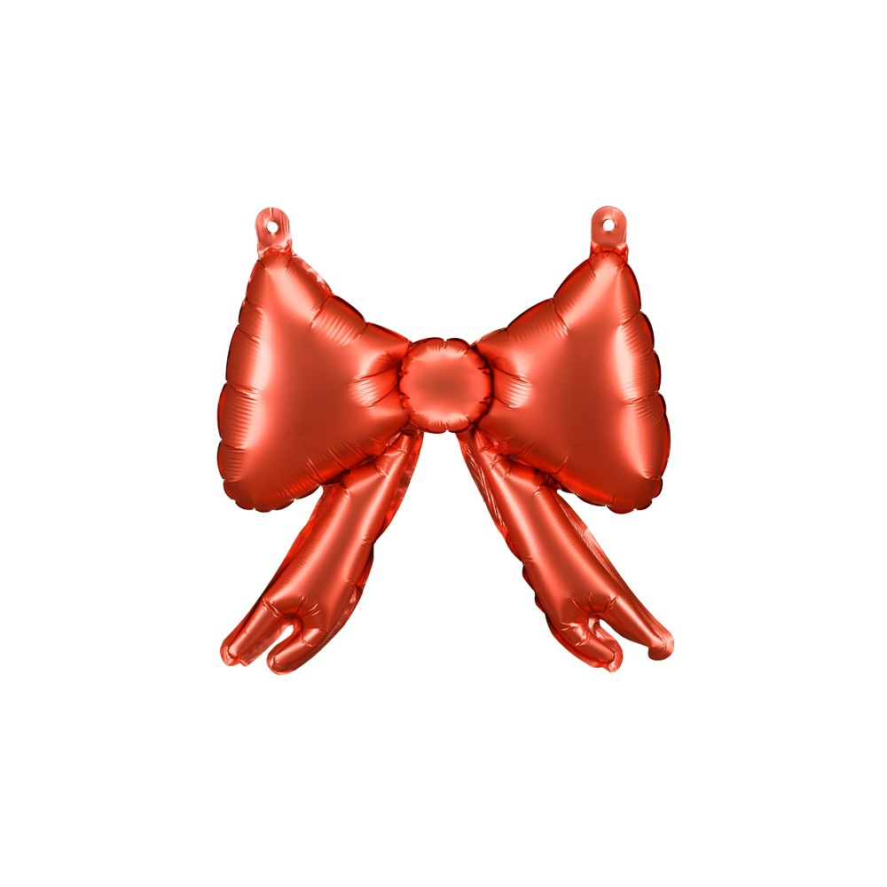 Ballons en feuille pour guirlandes de nœuds, 25,5 x 25 cm, rouge