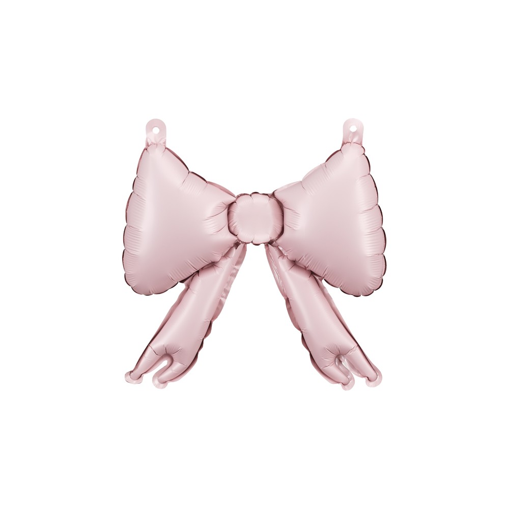 Ballons en feuille pour guirlandes de nœuds, 25,5 x 25 cm, rose poudré