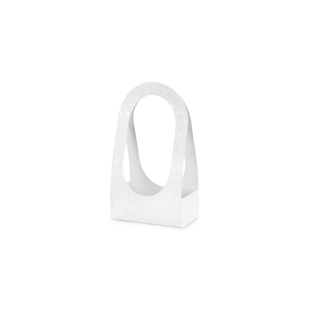 Flowerbox, 21,6 x 11,7 x 38,5 cm, blanc