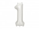 Ballon en aluminium Chiffre ''1'', 86cm, argent