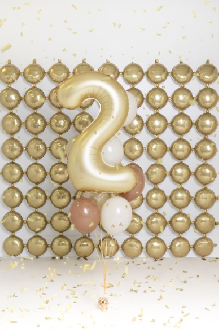 Ballon en aluminium Chiffre...