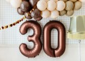 Ballon en aluminium Chiffre '3', 86cm, moka