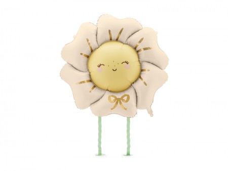 Ballon en aluminium Fleur,...