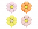 Ballons en aluminium pour guirlandes Marguerites, diamètre 65 cm, mix