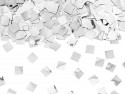 Canon à confettis bouteille avec confettis, 20,5 cm, argent