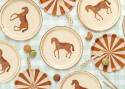 Assiettes Cheval, mélange, 23 cm
