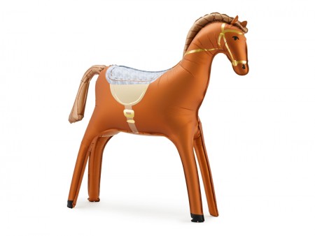 Ballon en aluminium Cheval,...