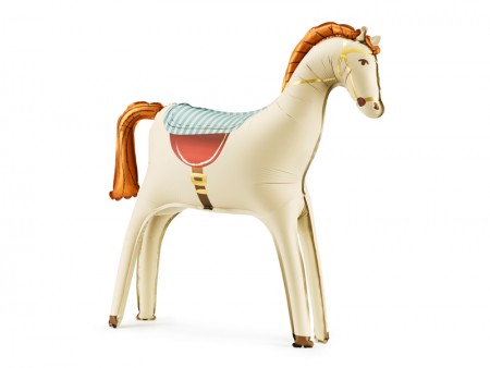 Ballon en aluminium Cheval,...