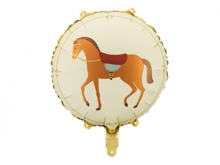 Ballon en aluminium Cheval,...