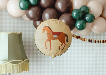 Ballon en aluminium Cheval,...