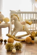 Ballon en aluminium Cheval à bascule, 118x104 cm, mix