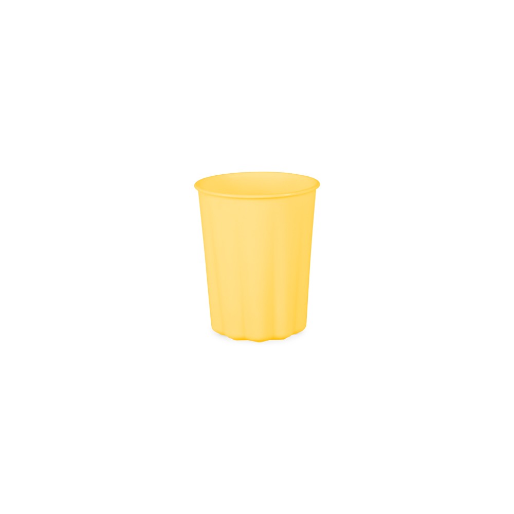 Gobelets en plastique Volant, 220 ml, jaune