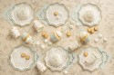 Assiettes Fleurs, 20 cm, mix