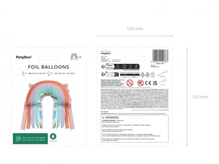 Ballons en aluminium...