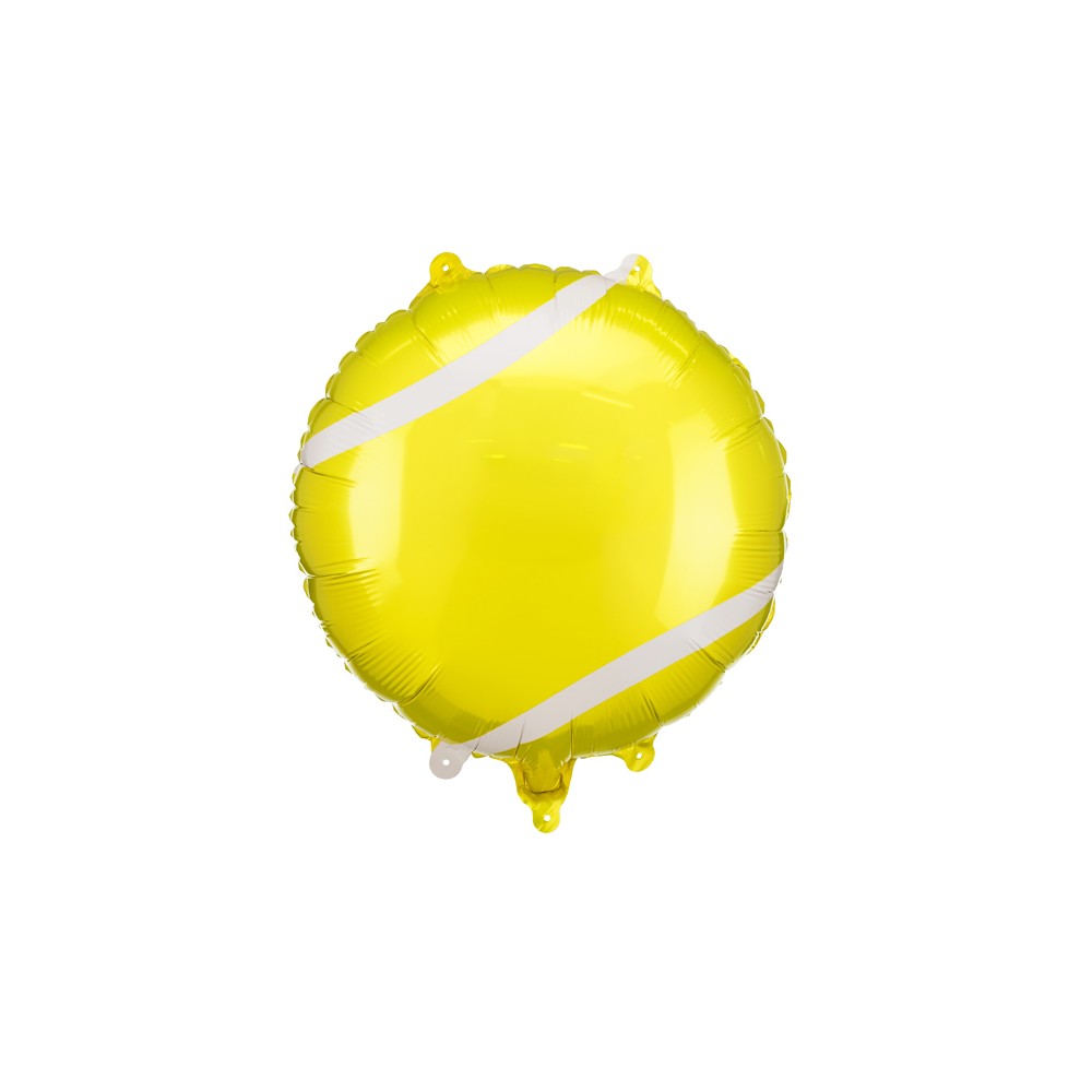 Ballon en aluminium Balle de Tennis, 35x35 cm, mix