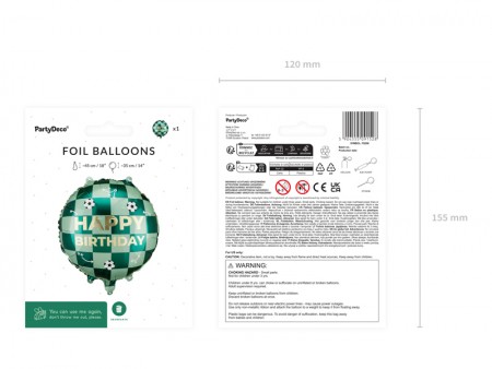 Ballon en aluminium Joyeux...