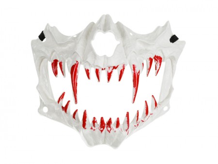 Masque Crâne, 16.5x14cm, mixte