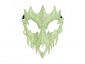 Masque Crâne luminescent, 14.5x18cm