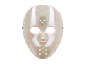 Masque de hockey, 20x24cm, blanc