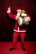 Costume Premium Père Noël, taille 170-190cm, mix