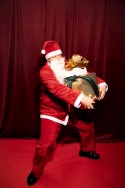 Costume Premium Père Noël, taille 170-190cm, mix