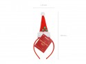 Bandeau Chapeau de Noël, 11x26,5cm, mix