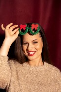 Lunettes Couronne de Noël, mix