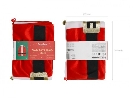Sac à cadeaux du Père Noël,...