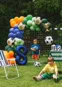 Ballons en aluminium pour guirlandes Coupe avec ballons, 33x33 cm et 34 cm, mix