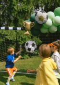 Ballons en aluminium pour guirlandes Coupe avec ballons, 33x33 cm et 34 cm, mix