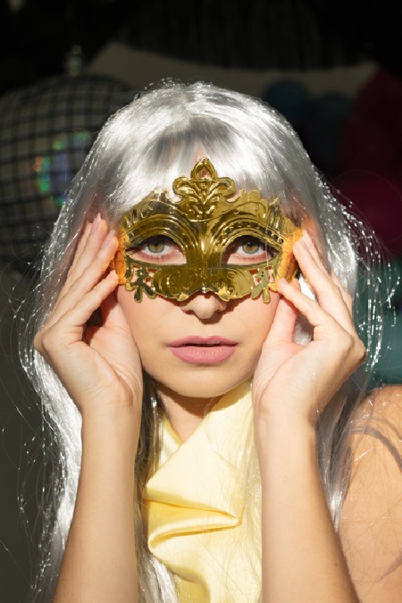 Masque de carnaval, 17x9...