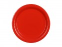 Assiettes en papier, rouge, 23 cm