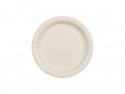Assiettes en papier, beige, 18 cm