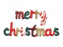 Ballon en aluminium Merry Christmas, 143 x 25 cm, mix
