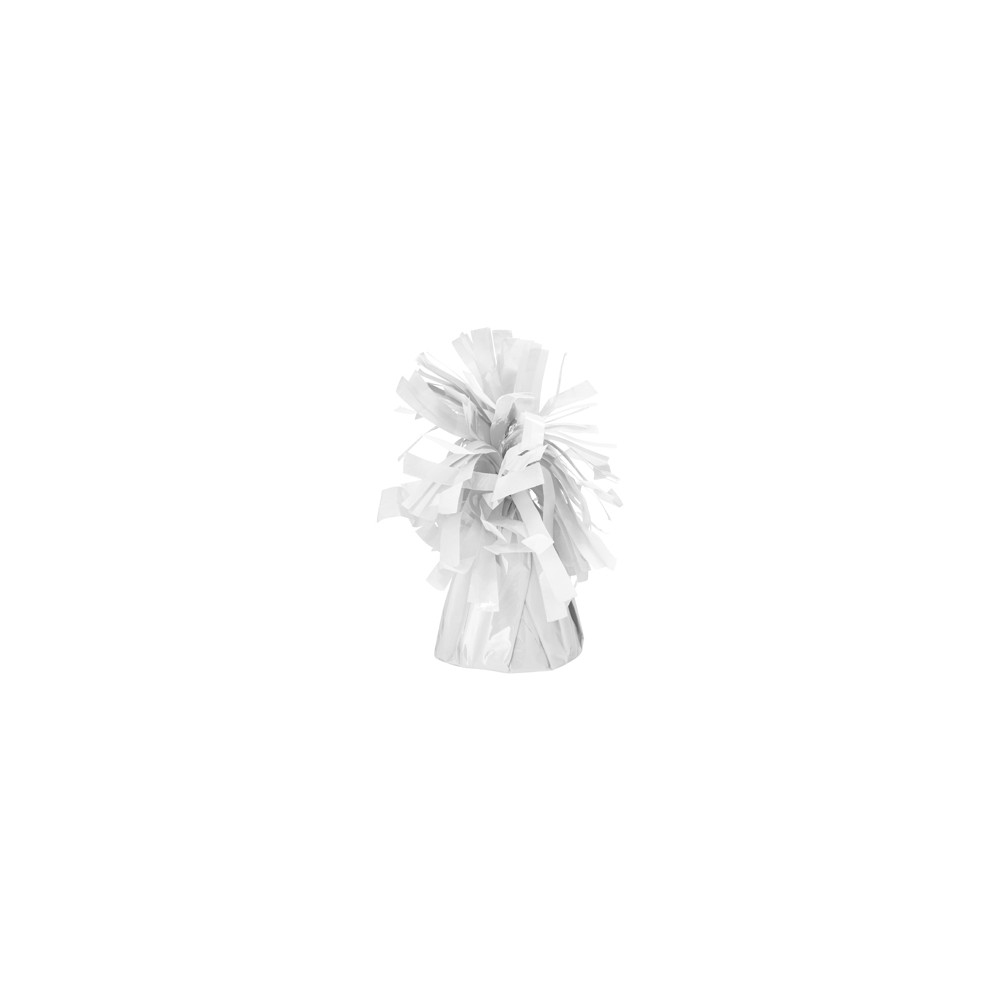 Poids de ballon, blanc, en feuille