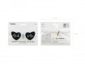 Lunettes en forme de cœur avec inscription ''Bride to Be'', blanc