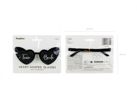 Lunettes en forme de cœur...