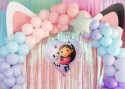 Ballon en aluminium cœur Gabby et la Maison, 35cm, assorti