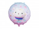 Ballon en aluminium pastille P'tichou, 35cm, assorti