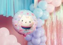 Ballon en aluminium pastille P'tichou, 35cm, assorti