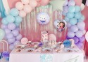 Ballon en aluminium pastille P'tichou, 35cm, assorti