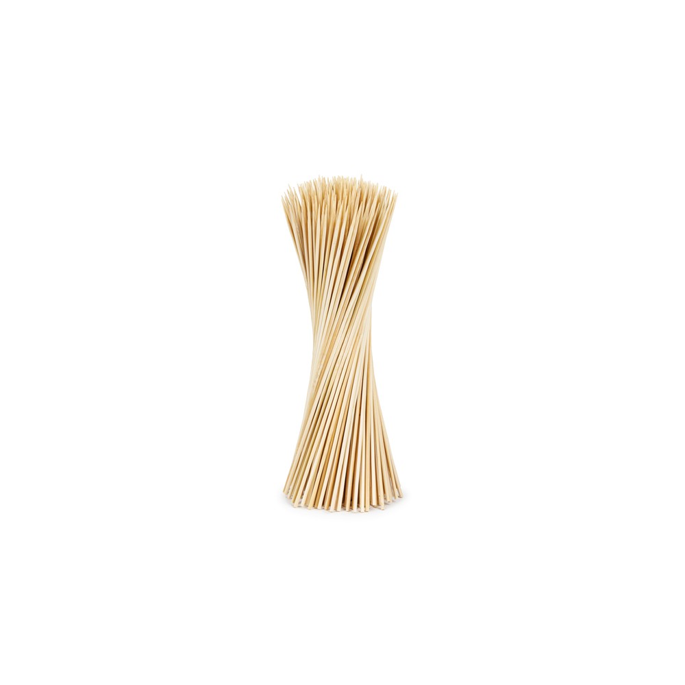 Piques à brochettes en bois, 25 cm