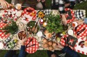 Assiettes en papier BBQ, assorties, 26 x 26 cm
