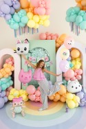 Ballon en aluminium Pandy Pattes, 65x57 cm, assorti