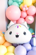 Ballon en aluminium P'tichou, 67x43 cm, assorti