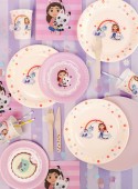 Assiettes en papier Gabby et la Maison magique, assortiment, 23 cm