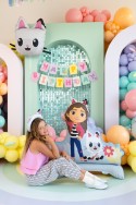 Ballon en aluminium debout Gabby et la Maison, 92x90,5 cm, assorti