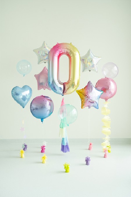 Ballon aluminium chiffre...
