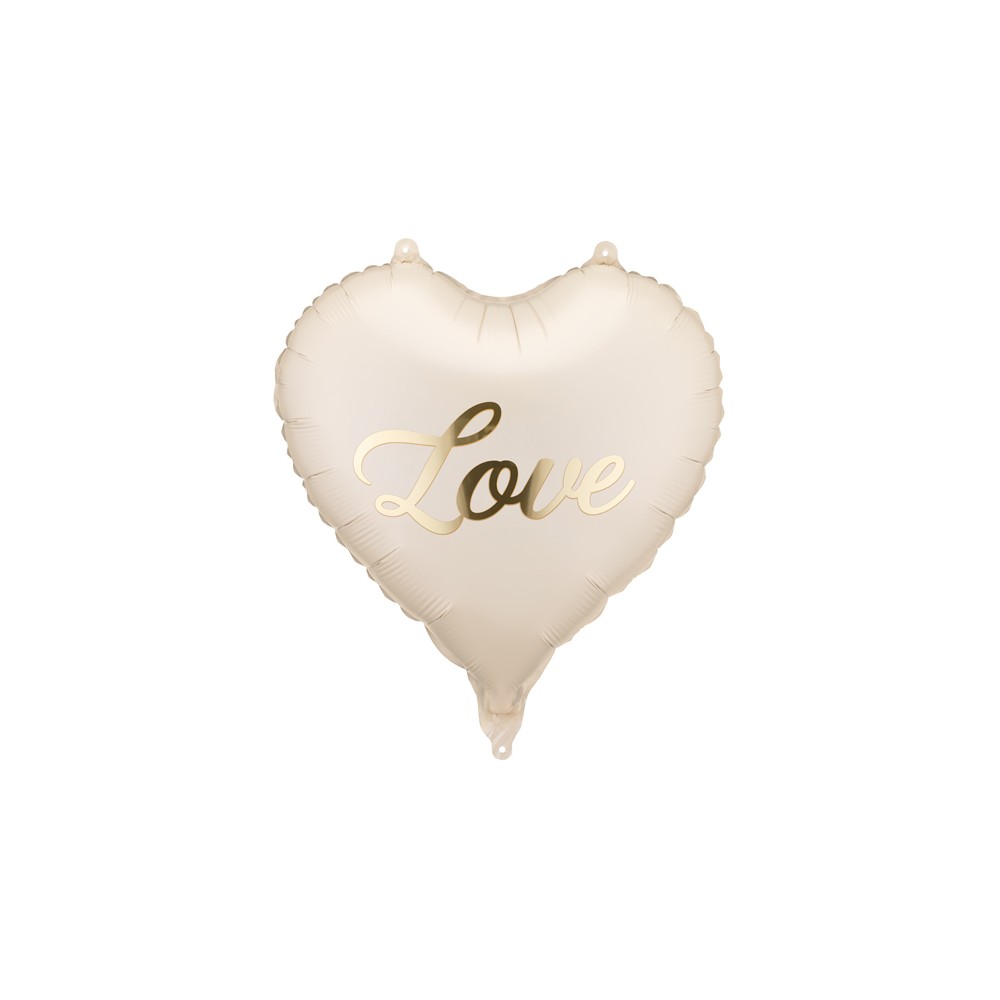 Ballon aluminium cœur ''Love'', 45 cm, assorti