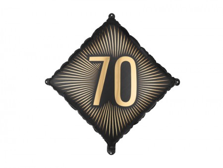 Ballon en aluminium ''70'',...